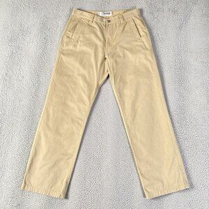 Mountain Khakis Teton Twill Pants Mens 32x31 Beige Relaxed Fit Outdoor Tag 33x32